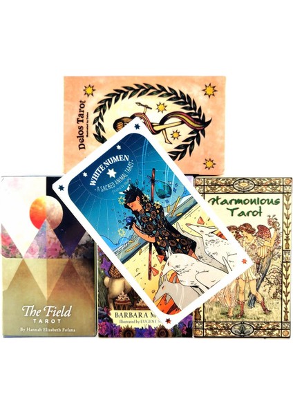 Tarot Harikalar Diyarında Tarzı Sıcak Satış Beyaz Numen Bir Kutsal Hayvan Tarot Kartları Yüksek Tarot Destesi Rehber Kitap Oyunu Şans Kehaneti Için (Yurt Dışından) fiyatları