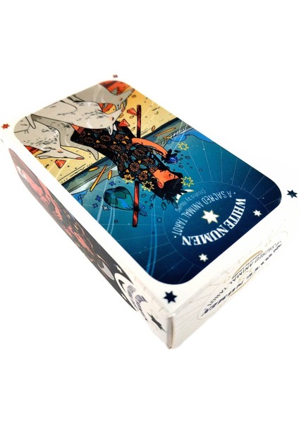 Tarot Harikalar Diyarında Tarzı Sıcak Satış Beyaz Numen Bir Kutsal Hayvan Tarot Kartları Yüksek Tarot Destesi Rehber Kitap Oyunu Şans Kehaneti Için (Yurt Dışından) fırsatları