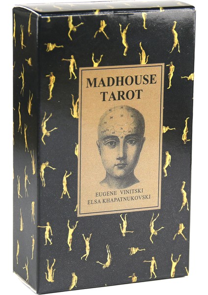 Koyu Gri Tarzı Madhouse Tarot Mini Cep Tarot Kartları Tarot Destesi Falcılık Falcılık Araçları Tarot Başlangıç ​​araçları Hediye - (Yurt Dışından) fiyatları