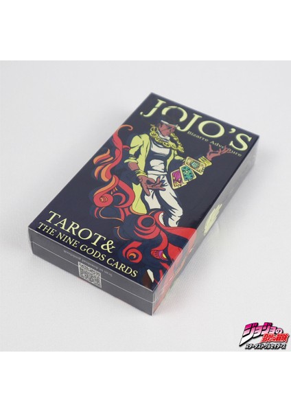 53 Adet Kart Stili Jojo'nun Tuhaf Macerası Jojo Tarot Kartları Stardust Crusaders 22 Normal & Fan Sanat Büyük Akana & 9 Kral Tanrı Oracle Kartları (Yurt Dışından)