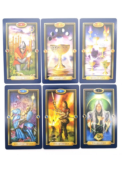 Stil Altın Tarot.Aşk Falı ve Kader Oyunu.78 Kartlık Oyun Destesi. (Yurt Dışından)