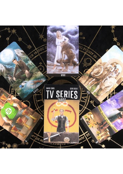 Stili Temizle Dizi Tarot Kartları Falcılık Oyunu Tahta Klasik Tarot Klişeler Oracle Yeni Başlayan Oyuncak Hediye Arkadaş Retro Tarzı (Yurt Dışından)