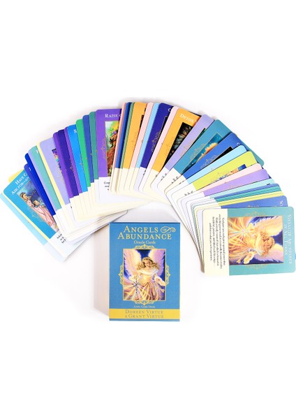 Melekler Bolluk Stili Kendi Büyünüze Inanın Orak Kartlar Tarot Destesi Kader Falcılığı Oyunu Tarot ve Çeşitli Tarot Seçenekleri Ruhçu (Yurt Dışından)