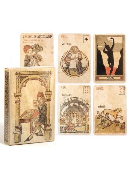 Sarı Stil Silson Lenormand Renkli 36 Kart Tarot Destesi Orak Kart Oyunu Oyun Tahtası Küçük Poker Boyutu Retro Tarzı - E-Ticaret Başlığı (Yurt Dışından) fiyatları