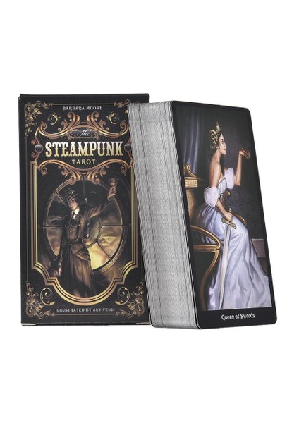 Gri Stil Buhar Punk Tarot Masası Oyun Kartı Aile Buluşmaları ve Partiler Için - E-Ticaret Başlığı (Yurt Dışından) fiyatları