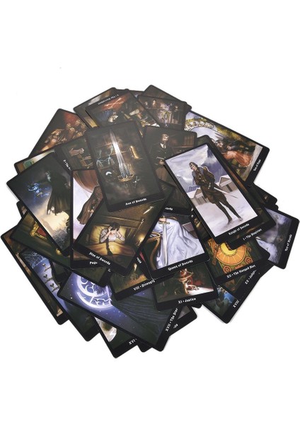 Gri Stil Buhar Punk Tarot Masası Oyun Kartı Aile Buluşmaları ve Partiler Için - E-Ticaret Başlığı (Yurt Dışından) modelleri