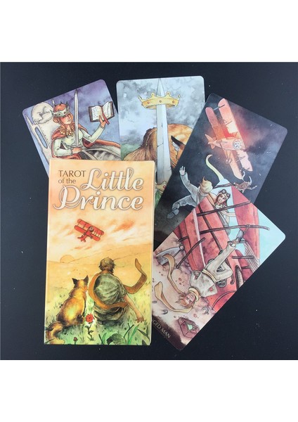 78 Adet TT47 Stili Küçük Prens Tarot Kartları Rehberlik Fal Kehanet Türkçe E-Ticaret Başlığı (Yurt Dışından)