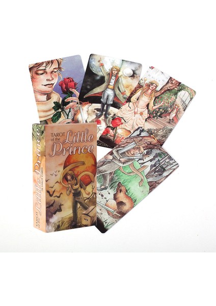 78 Adet TT47 Stili Küçük Prens Tarot Kartları Rehberlik Fal Kehanet Türkçe E-Ticaret Başlığı (Yurt Dışından)