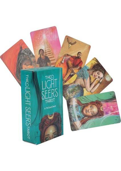 TLP120 Stili Farklı Tarot Kart Destesi Oracle Falı Kader Aile Parti Oyunu Parti Zeka Oyunu Ingilizce Sürümü Pdf Kılavuz - (Yurt Dışından)