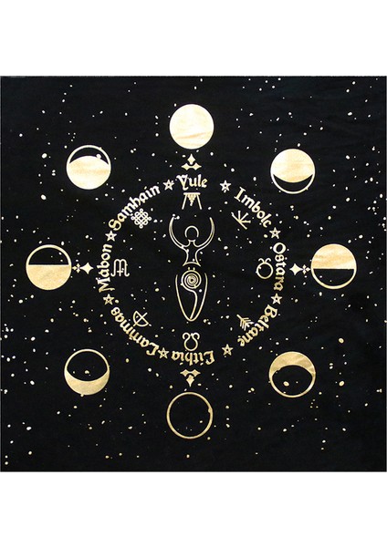 Masa Örtüsü 9 Tarzı Tarot Masaları Fal Bakma Masa Örtüsü Siyah Altın Moda Dekorasyon Simya Sigil Sunak Astroloji Tarot Destesi Oyunu - E-Ticaret Başlığı (Yurt Dışından)