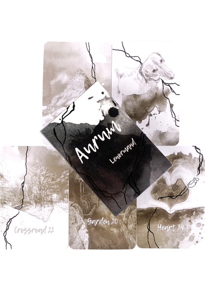 Aurnm Lenormand Stili Ayna Gerçeklik Lenormand Kartları Silvia Neitzner Oracle Kartlar Yüksek Kehanet Fal Bakma Tarot Kart Parti Oyunu Satın Alma (Yurt Dışından)