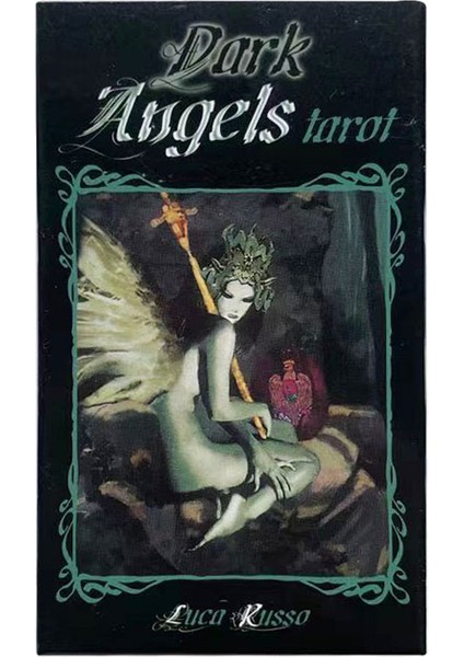 Sarı Stil Karanlık Melekler Tarot Falı Kader Oracle Kartları Tarot Destesi Oyunları Türkçe Hediye Parti Oyun Kartı Oyunu (Yurt Dışından)