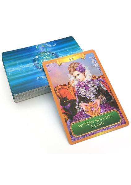 Güç Stili En Popüler Tarot Destesi Fal Bakımı Oracle Kartları Aile Parti Eğlence Masası Oyunu - (Yurt Dışından)