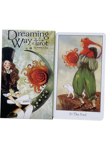 Altın Tarzı Rüya Way Tarot Kartları ve Evrensel Dansçı Oracle Tarot Fal Oyunu Destesi Oyunu (Yurt Dışından)