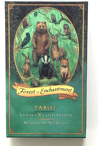 Büyü Tarot Stili Kader Falı, Kehanet ve Tarot Oyunu Için 78 Kart Orman Büyüsü Tarot Oracle Kartları ve Çeşitli Tarot Seçenekleri Pdf Rehberi (Yurt Dışından)