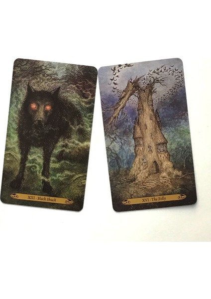 Büyü Tarot Stili Kader Falı, Kehanet ve Tarot Oyunu Için 78 Kart Orman Büyüsü Tarot Oracle Kartları ve Çeşitli Tarot Seçenekleri Pdf Rehberi (Yurt Dışından)