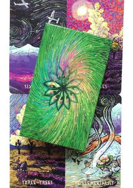 Mor Tarzı Falcılık Oyunu Kartları Tarot Kartları Aile Partisi Kart Oyunu Tarot ve Çeşitli Tarot Seçenekleri Pdf Kılavuz (Yurt Dışından)