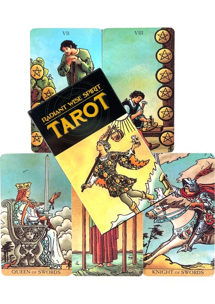 Delos Tarzı Yüksek Kaliteli Klasik Parlayan Bilge Ruh Tarot Kartları ve Popüler Tarz Oracle Kartları ve Oyunlar - E-Ticaret Başlığı (Yurt Dışından)