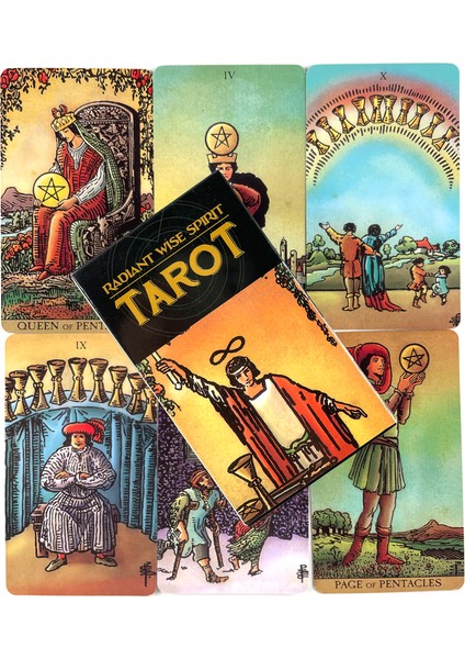 Delos Tarzı Yüksek Kaliteli Klasik Parlayan Bilge Ruh Tarot Kartları ve Popüler Tarz Oracle Kartları ve Oyunlar - E-Ticaret Başlığı (Yurt Dışından)