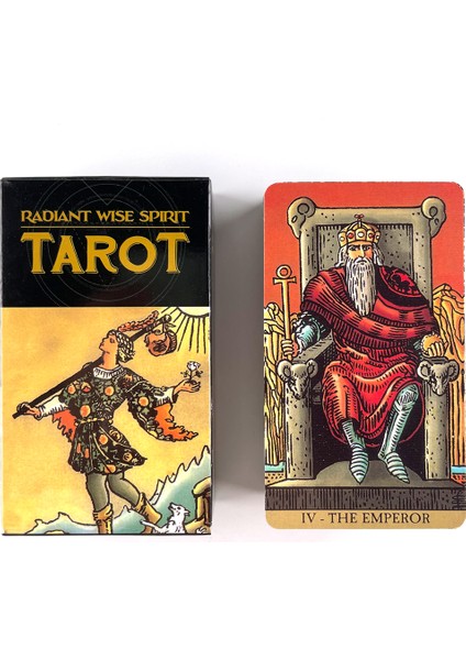 Delos Tarzı Yüksek Kaliteli Klasik Parlayan Bilge Ruh Tarot Kartları ve Popüler Tarz Oracle Kartları ve Oyunlar - E-Ticaret Başlığı (Yurt Dışından)
