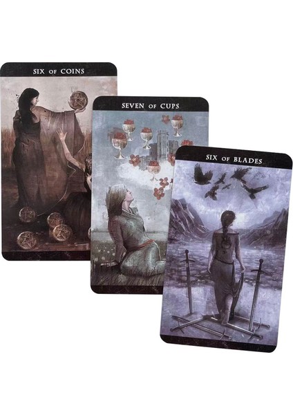 Kumral Tarzı Işık Tarot Kartları Tam Ingilizce Rehberlik Falcılık Kader Tarot Destesi Oyunları Için Kullanım (Yurt Dışından)