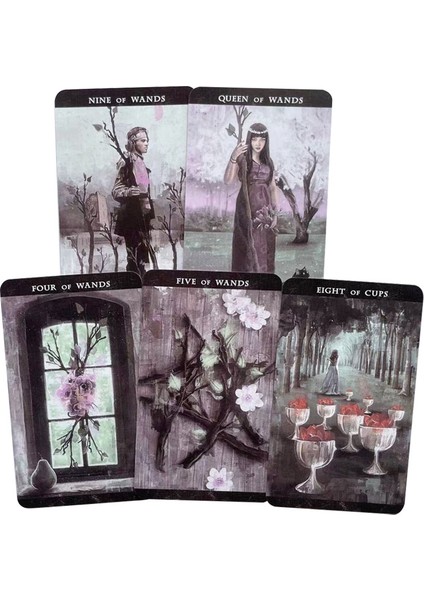 Kumral Tarzı Işık Tarot Kartları Tam Ingilizce Rehberlik Falcılık Kader Tarot Destesi Oyunları Için Kullanım (Yurt Dışından)