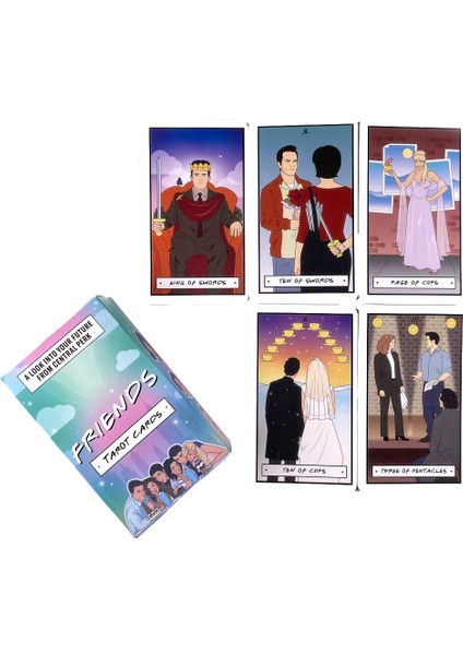 Çikolata Tarzı Peri Masalı Lenormand Tarot Kartları Büyü Malzemeleri Medyum Fal Tahtası Oyun Tarot ve Çeşitli Tarot Seçenekleri - (Yurt Dışından)