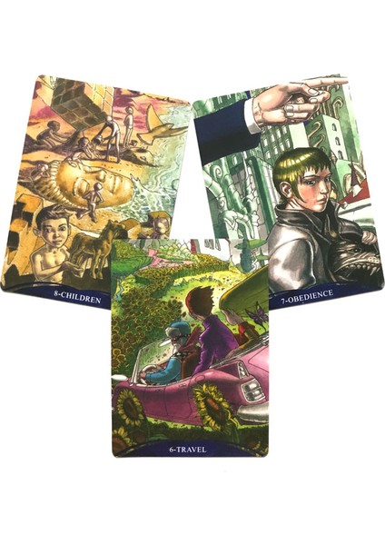 Oracle Kart Stili Kader Falı Falcılık Kartları Tarot Oyunu Için 36 Kart Rüya Yorumlama Tarot Kartları - Çeşitli Tarot Seçenekleri Için Tarot Kartları Oracle Kartları (Yurt Dışından)