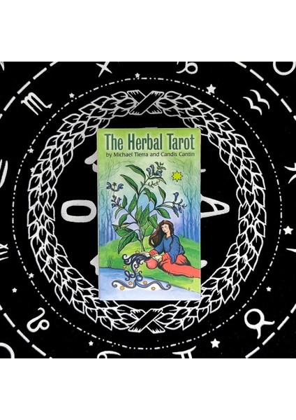 X339 Stili Doğal Bitkisel Tarot Kartları ve Pdf Dijital Kılavuz Fal Kartı Oyunu Eğlence Board Oyunu - (Yurt Dışından)
