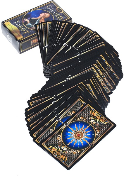 Oracle The Gilded Tarot Oracle Kartları Oyun Kartları Parti Oyunu Için - E Ticaret Başlık (Yurt Dışından) fiyatları