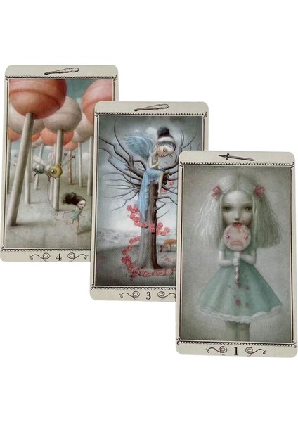 Gri Stil Tarot Nicoletta Ceccoli Tarot ve Amenti Oracle Kart Paketi Eğlence Partileri Masa Oyunu - E-Ticaret Başlığı (Yurt Dışından) indirimleri