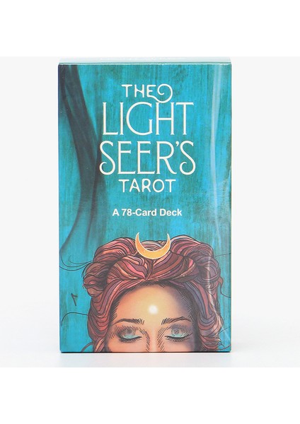 12X7 Görücüler Stili 12X7CM Tarot Kartları ve Kağıt Kılavuz Kitap ile Büyük Boy Prisma Vizyonları Oracle Destesi Fal Bakımı Ingilizce Versiyonu Oyun (Yurt Dışından)