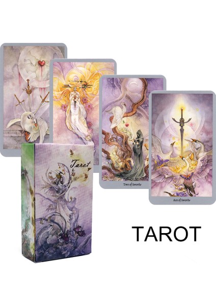 Yoga Tarzı Parti Oyunu Destesi Mistik Kehanet Oracle Kartları Arkadaş Parti Masa Oyunu.gölge Tarot.78 Kartlık Tarot Kartları Seti - (Yurt Dışından) fırsatları