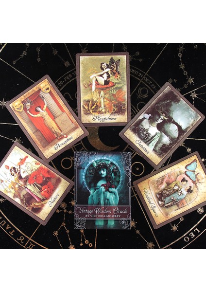 Kumral Tarzı Dövme Tarot Destesi Oyun Eğlence Fal Oyun Kart Rehber Kitap Mistik Rehberlik Fal Eğlence Parti Masası Oyunu (Yurt Dışından)