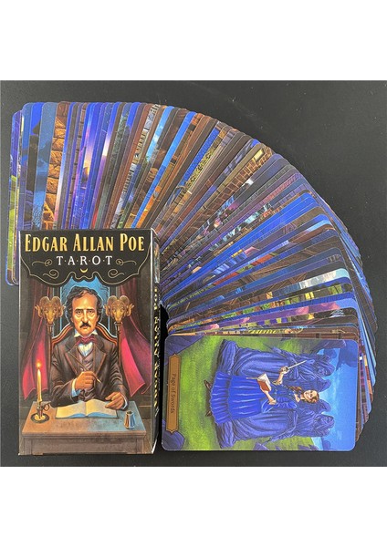 78 Adet TT162 Stili Kali Oracle Kartları Tam Ingilizce Klasik Masa Oyunları Kartları Hayal Gücü Oracle Falcılık Masa Oyunları Tarot Kartları ve Pdf ile (Yurt Dışından)