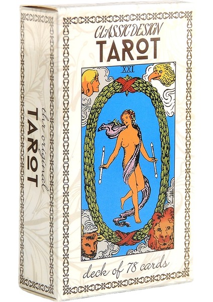 Orijinal Tarot Stili Sıcak Satış Hd Klasik Tasarım Tarot Kartları Yüksek Tarot Destesi Rehber Kitap ile Falcılık Eğlence Oyunu Için Oyun - (Yurt Dışından) fırsatları