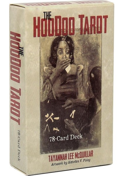 NO.100 Tarzı Hoodoo Tarot Kartları Ingilizce Versiyonu Oracle Fal Oyunu Destesi Masada Oyunlar Oynama Kartları ile Pdf Rehber Kitabı ile - (Yurt Dışından)