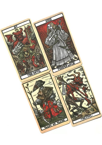 Tarot Çanta Stili 78 Kartlık Del Toro Tarot Kartları Falcılık Eğlencesi Partileri Oyun ve Çeşitli Tarot Kartları Arasından Seçim Yapın (Yurt Dışından) modelleri