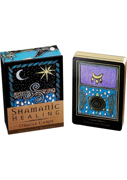 Çikolata Tarzı Şamanik Şifa Oracle Kartları Ingilizce Versiyonu Tarot Kart Oyun Kartları - Kişisel Kullanım Için Pdf (Yurt Dışından)