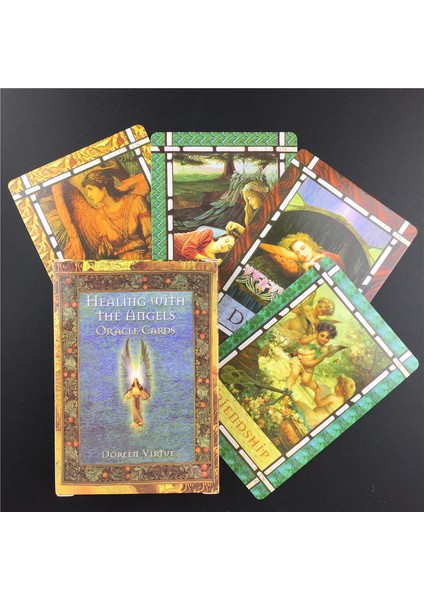 44 Adet TS39 Tarzı Aile Destesi Oyunları Için Tarot Kartları Kılavuzu Türkçe Pdf Talimatları (Yurt Dışından)
