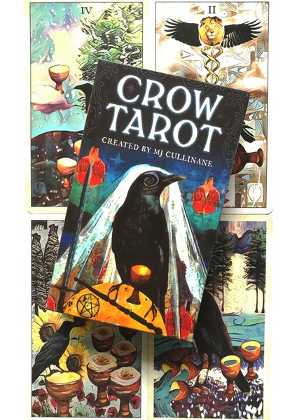 Karga Tarot Stili 78 Kartlı Tarot Familiar Kartları Oracle Fal Kehanet Eğlence Satranç ve Kart Oyunu Tarot ve Çeşitli Tarot Seçenekleri (Yurt Dışından)