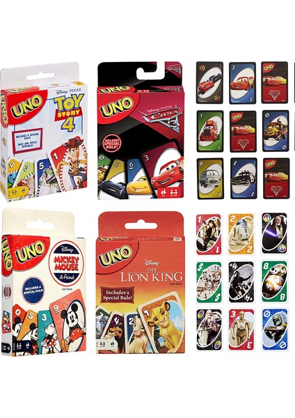 Harry Potter Tarzı Mattel Uno Pokemon Aslan Kral Vahşi Poker Çizgi Anime Oyun Kartları Aile Parti Eğlence Tahta Eğlenceli Poker Oyuncaklar Hediye - E-Ticaret Başlığı (Yurt Dışından) fırsatları