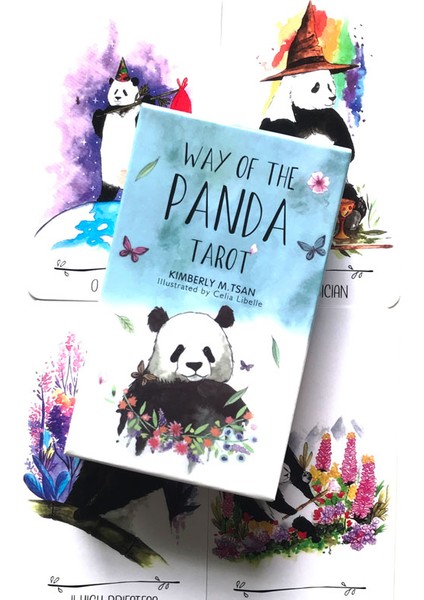 Gök Mavisi Tarzı Panda Tarot Oracle Kart Eğlence Parti Kartı Satranç Kart Oyunu Tarot ve Çeşitli Tarot Seçenekleri - (Yurt Dışından) fiyatları