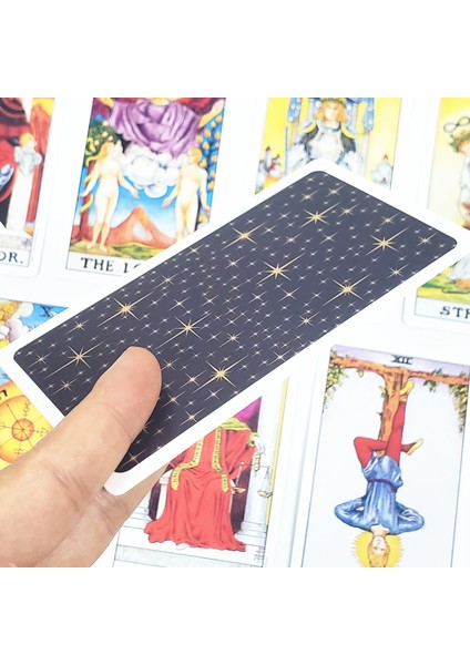 12X7 Morgan Stili 12X7CM Evrensel Tarot Kartları Kağıt Rehber Kitap ile Büyük Boy 80 Kart Waite Oracle Destesi Falcılık Ingilizce Versiyon Oracle (Yurt Dışından) indirimleri