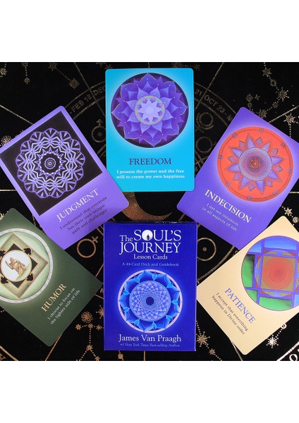 Ruhlar Yolculuğu Tarzı Tarot Del Fuego Tarot Destesi Orakuller Rehber Oyun Oyuncak Fournier Tarot Del Fuego Ricardo Cavolo ile Mavi Renkli Tarot Destesi - (Yurt Dışından)