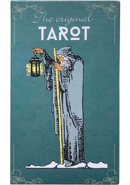 Ordu Yeşili Tarzı Büyücüler Tarot Kartları Oracle Rehberlik Fal Bakma Kader Tarot Destesi Oyun Kartları Ingilizce Aile Hediye Parti Oyunu (Yurt Dışından)