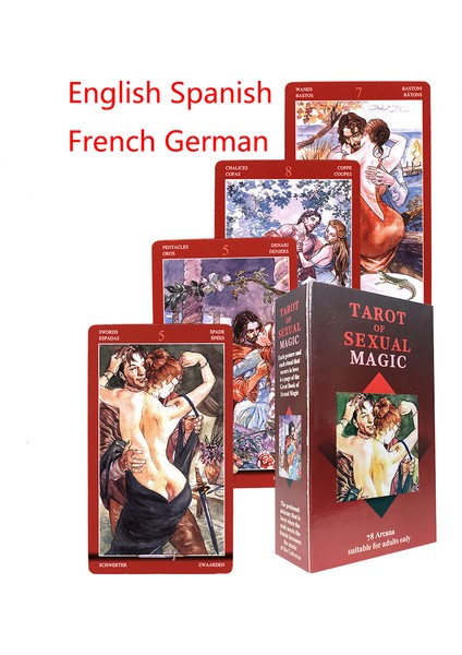 Stil Melek Kartları Tarot Destesi Fal Kartları Kehanet Ingilizce ve Ispanyolca Fransızca Almanca Başlangıçlar Için Tarot - E-Ticaret Başlığı (Yurt Dışından)