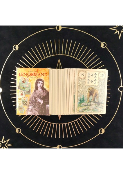 Laura Tuan Lenormand Tarzı Avalon Sisleri Oracle Tarot Kartları Destesi - Eğlenceli Zeka Oyunu Kartları - Hediye Fırsatı (Yurt Dışından)