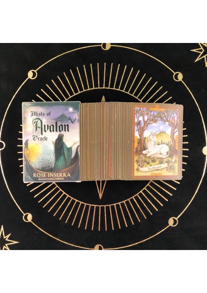 Laura Tuan Lenormand Tarzı Avalon Sisleri Oracle Tarot Kartları Destesi - Eğlenceli Zeka Oyunu Kartları - Hediye Fırsatı (Yurt Dışından)