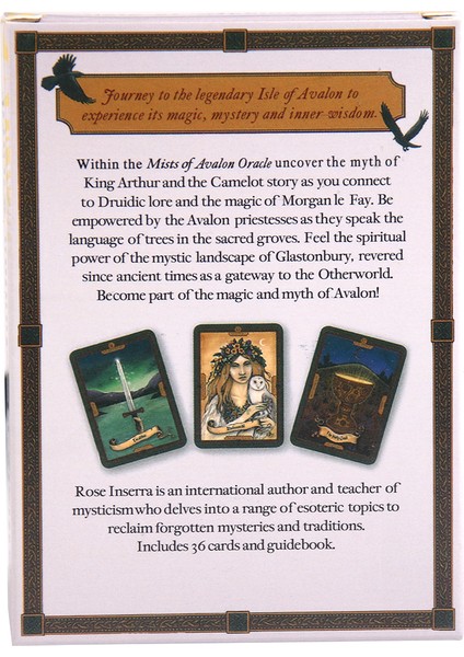 Laura Tuan Lenormand Tarzı Avalon Sisleri Oracle Tarot Kartları Destesi - Eğlenceli Zeka Oyunu Kartları - Hediye Fırsatı (Yurt Dışından)